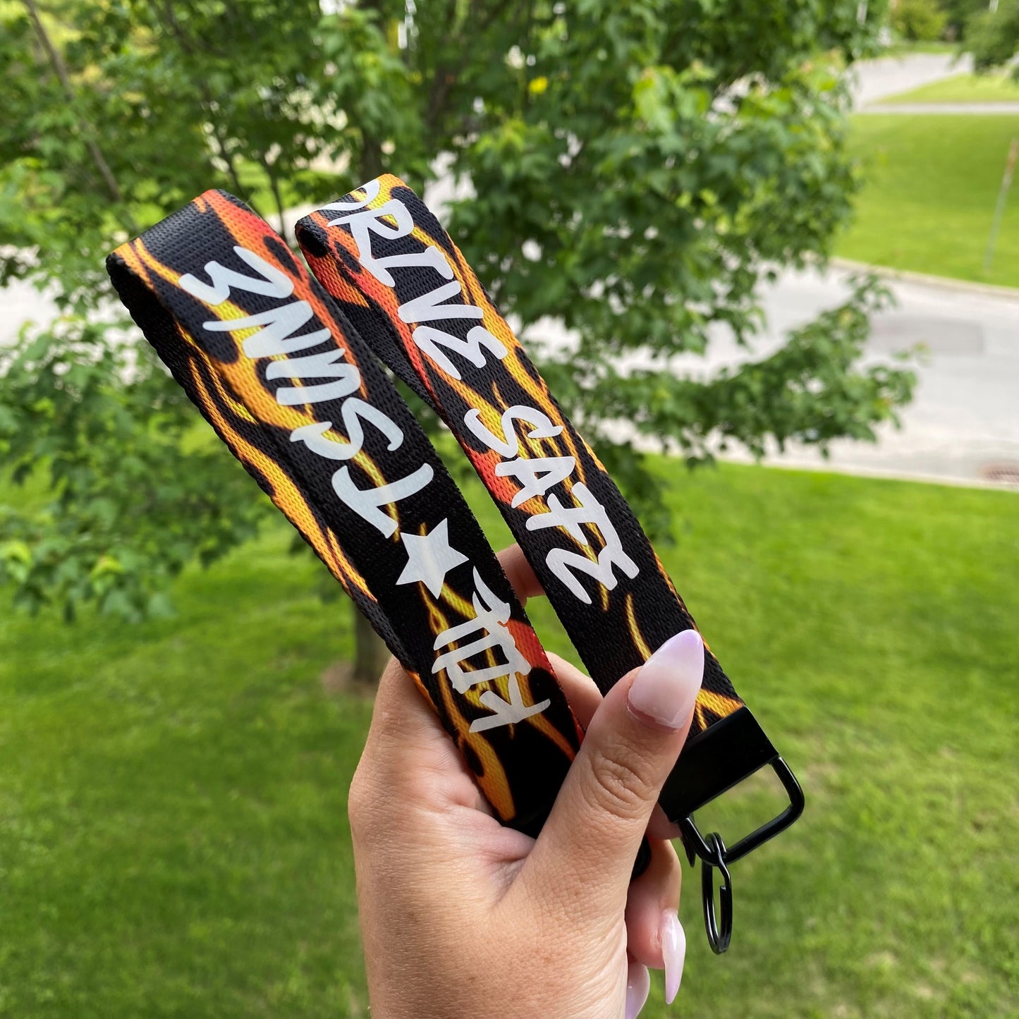 Flames Lanyard V2