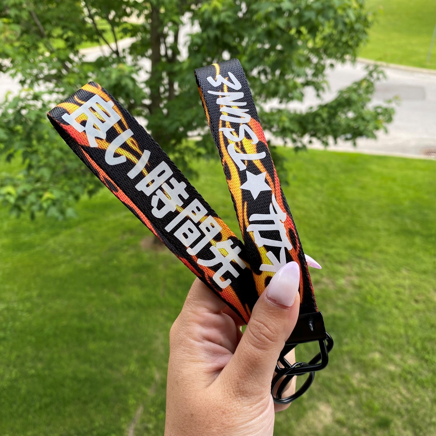 Flames Lanyard V1