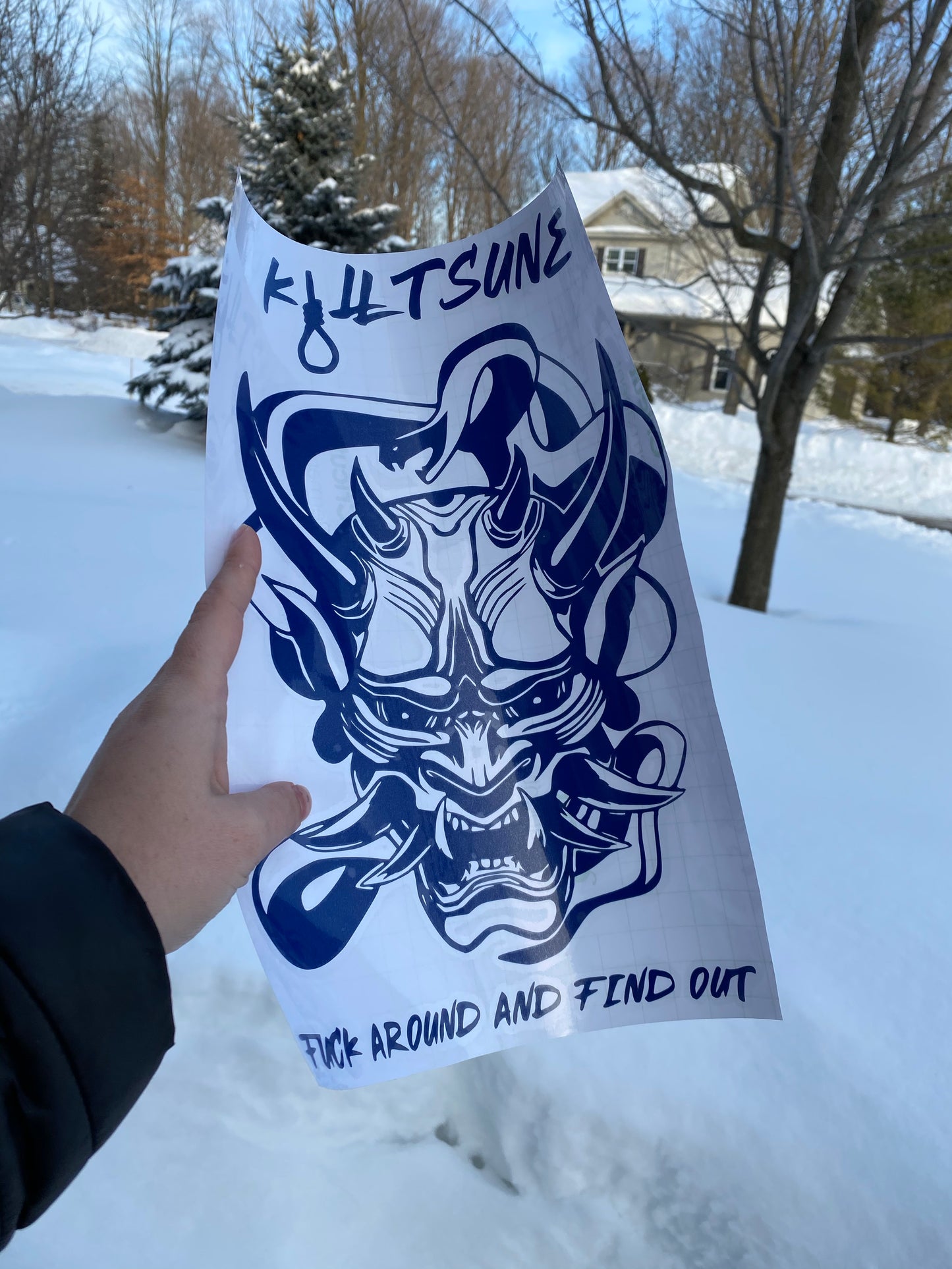F*CK AROUND AND FIND OUT ONI MASK OG