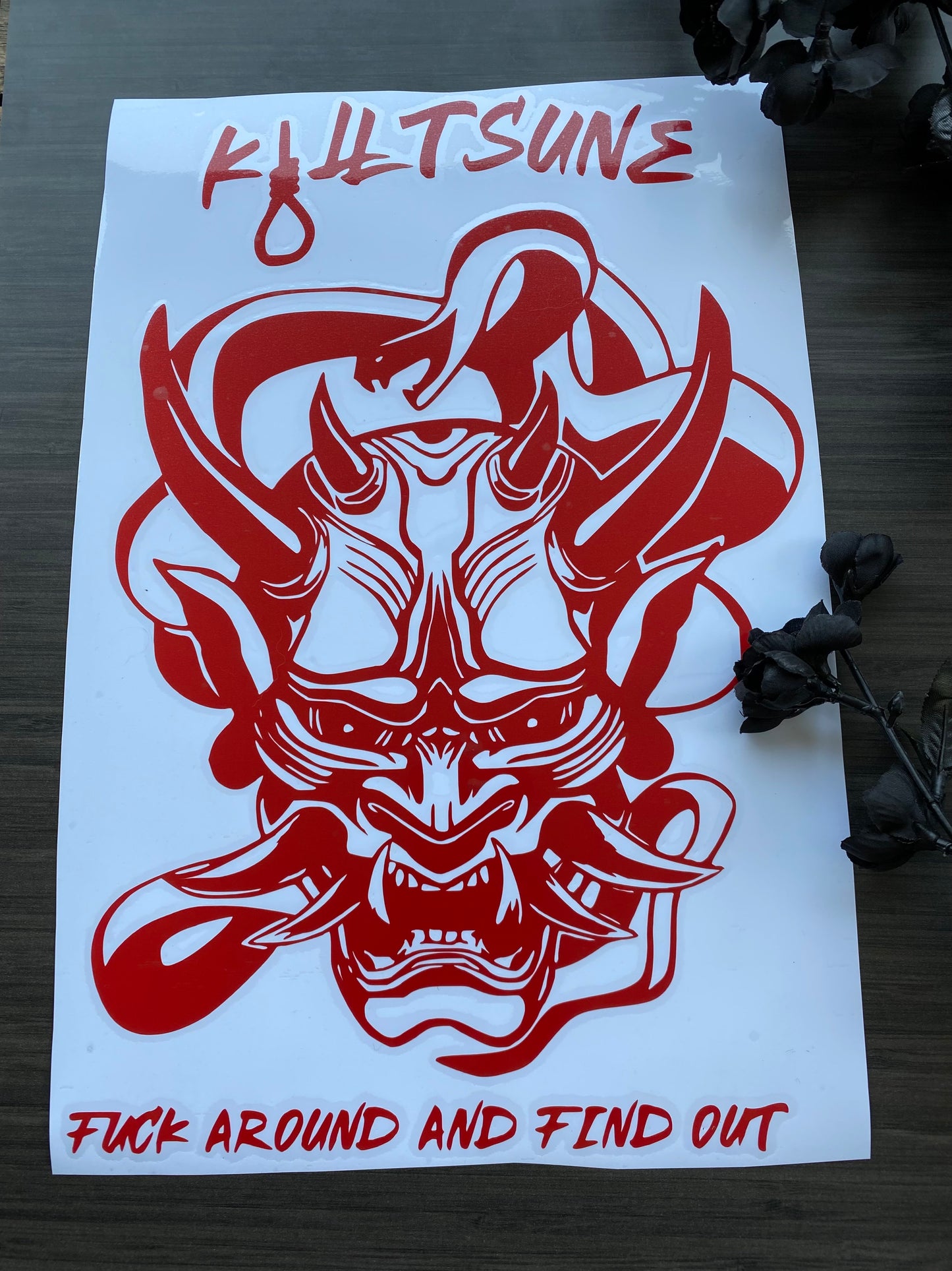 F*CK AROUND AND FIND OUT ONI MASK OG