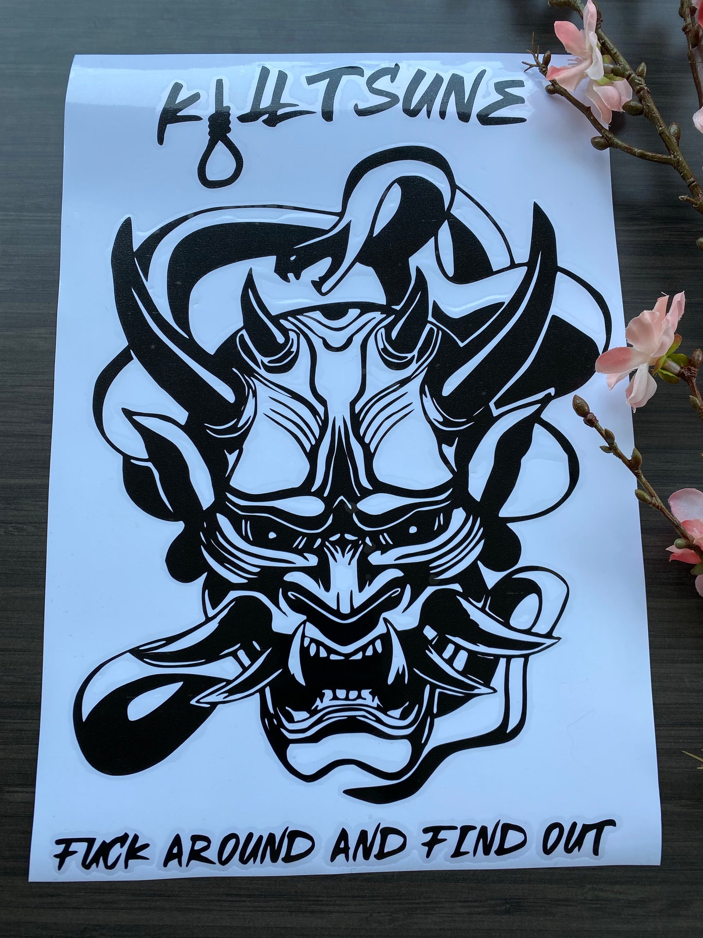 F*CK AROUND AND FIND OUT ONI MASK OG
