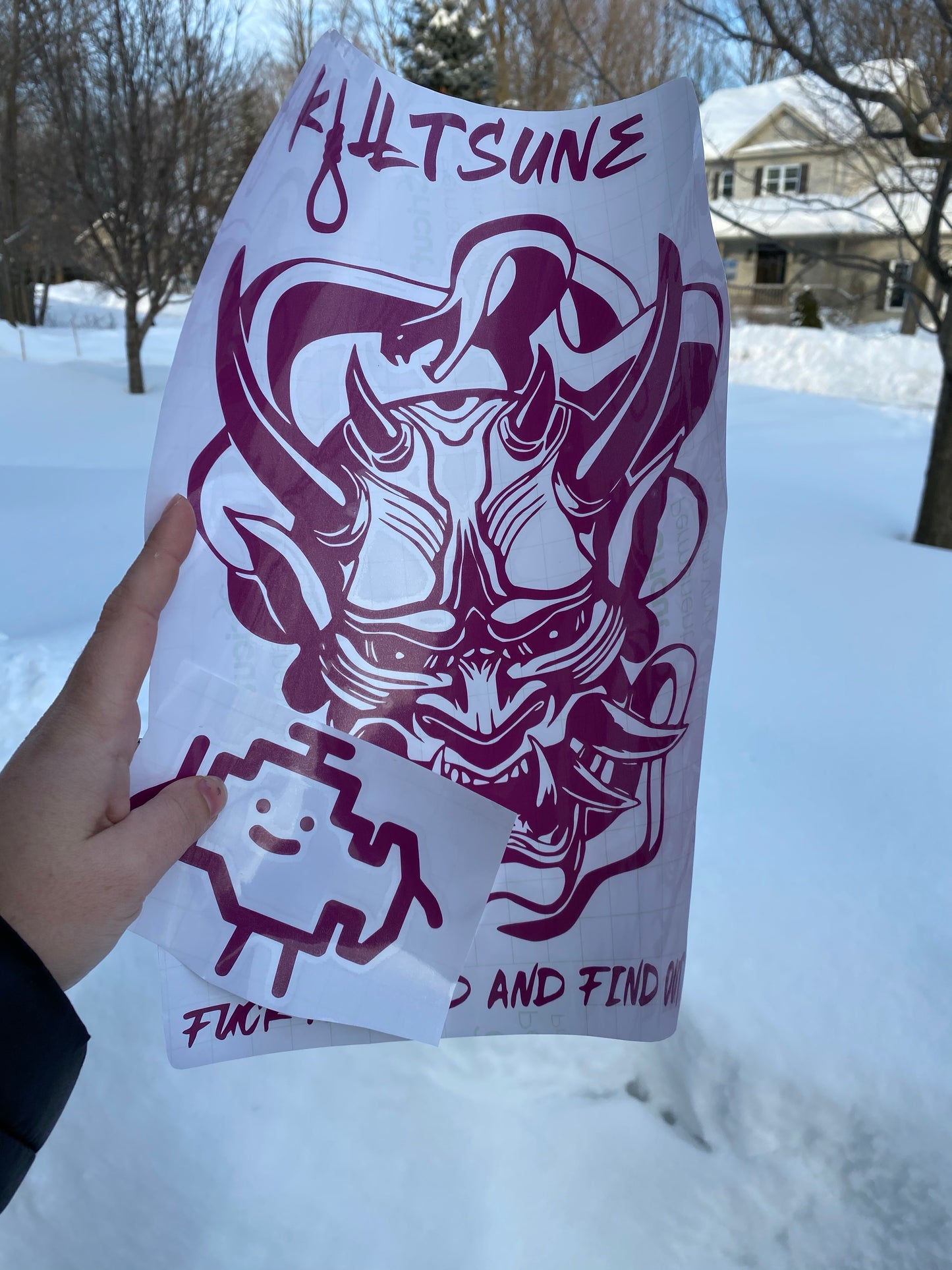 F*CK AROUND AND FIND OUT ONI MASK OG