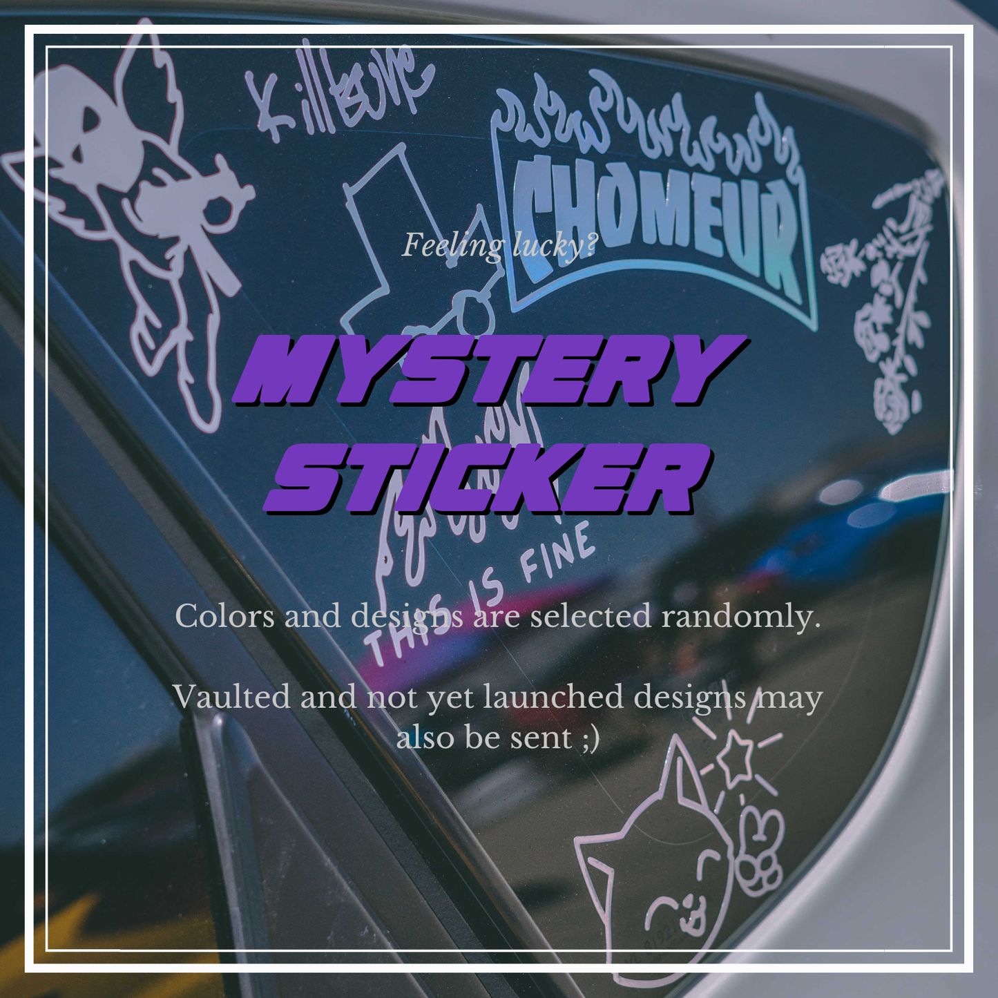 2$ MYSTERY STICKER