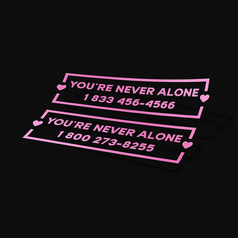 YOU'RE NEVER ALONE (BACK WINDOW)